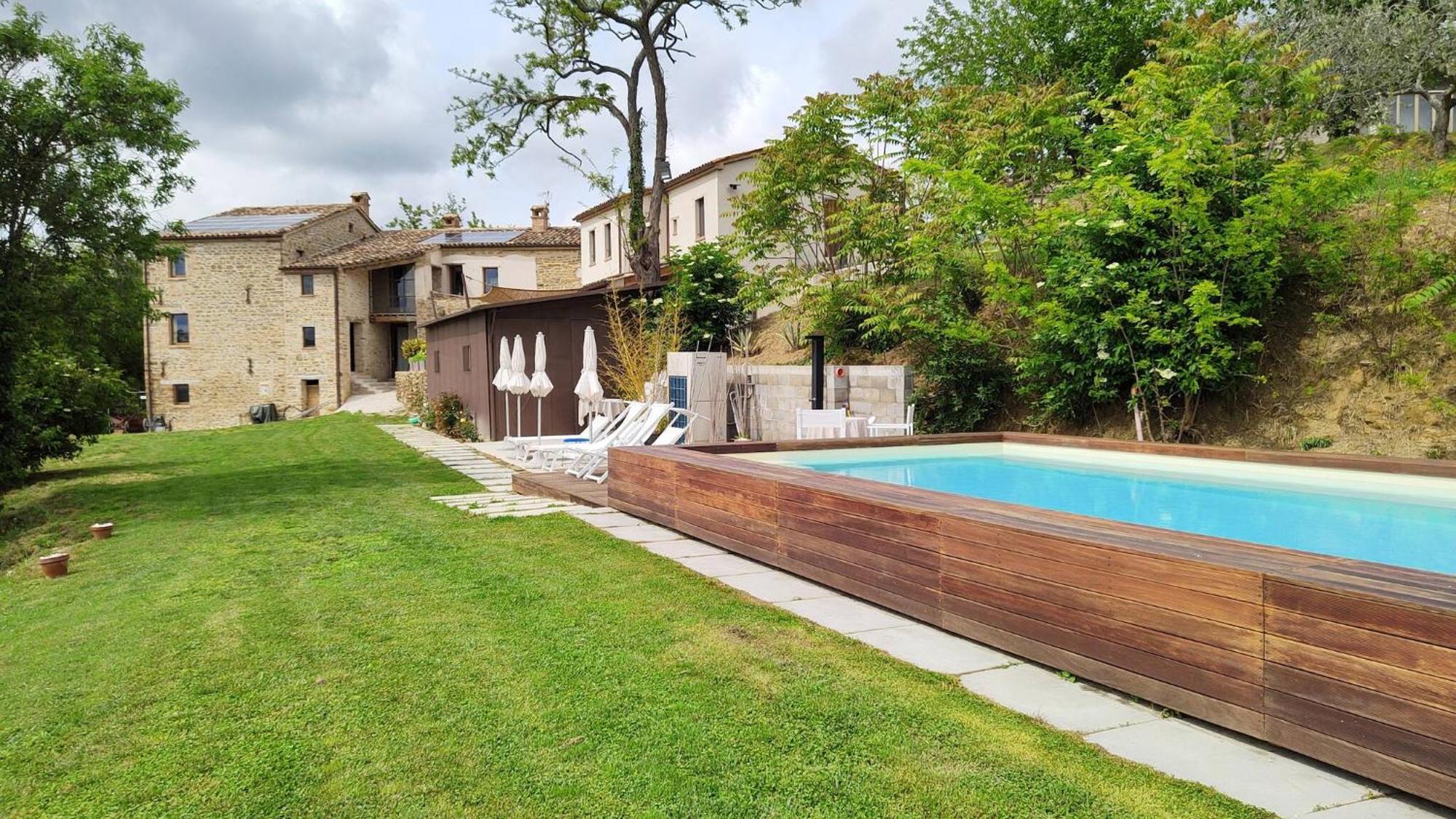 Borgo Calbianco - Private House With Pool & Airco Villa Cerreto Castello Ngoại thất bức ảnh